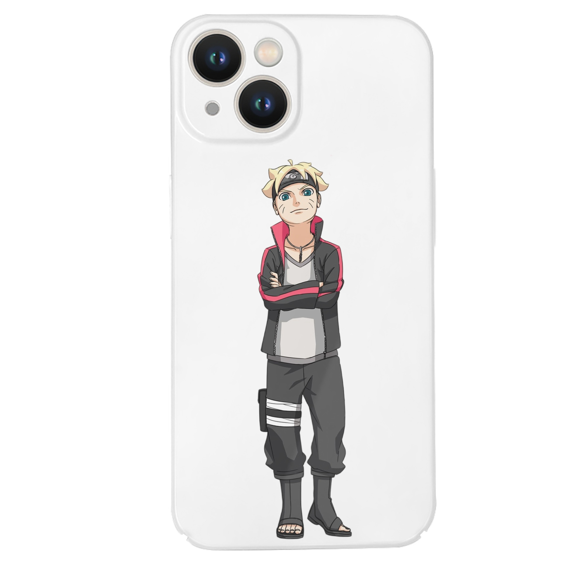 （画像用） NARUTO -ナルト- うずまき ボルト Uzumaki Boruto 【iPhone 14シリーズ対応】ハードケース